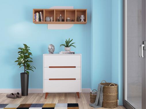 عکس شلف دیواری عریض ام دی اف D96