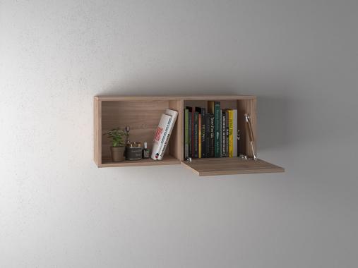 عکس شلف دیواری کتاب ام دی اف D94