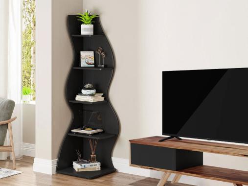 عکس کتابخانه خانگی مدرن کنج B141