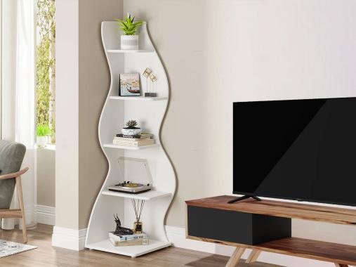 عکس کتابخانه خانگی مدرن کنج B141
