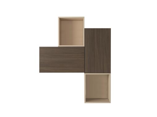 عکس باکس دیواری کتاب اتاق خواب D313