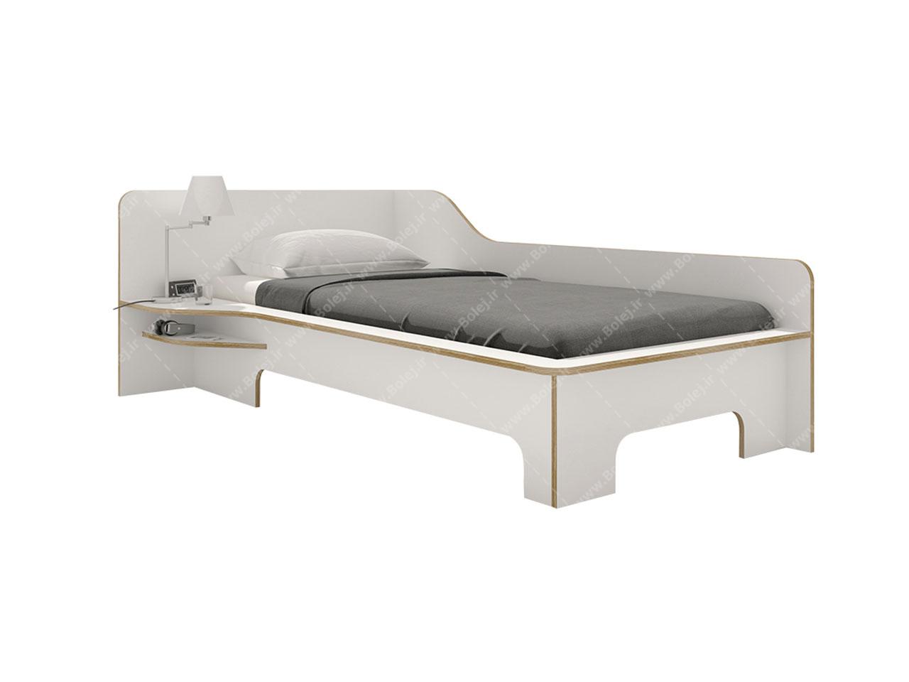 عکس تخت خواب پسرانه مینیمال یک نفره BS998