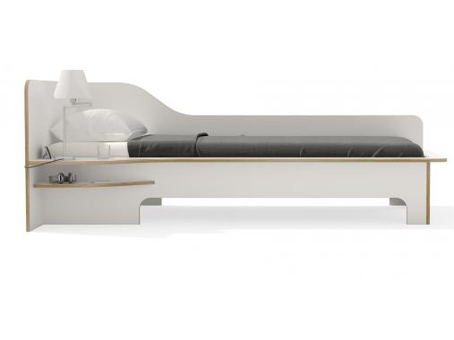 عکس تخت خواب پسرانه مینیمال یک نفره BS998