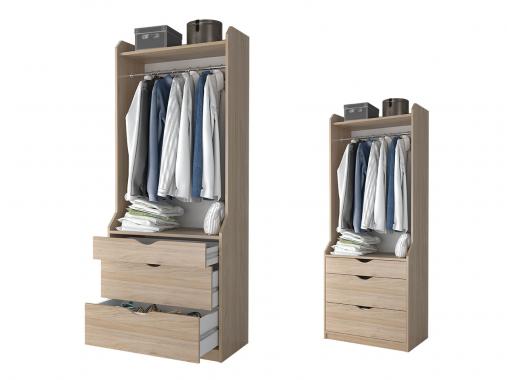 عکس کمد کپسولی مینیمال زنانه DE71