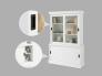 عکس کتابخانه کلاسیک چوبی ریلی BC26