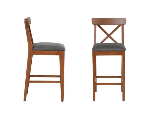 عکس صندلی اپن چوبی کلاسیک پایه ثابت CO211