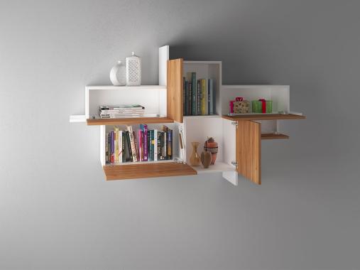 عکس باکس دیواری فانتزی بزرگ ام دی اف D307