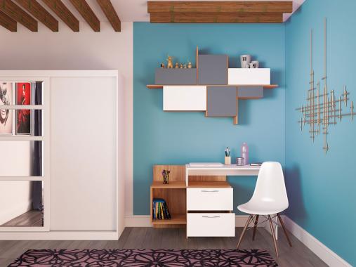 عکس باکس دیواری فانتزی بزرگ ام دی اف D307