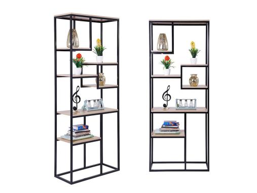 عکس قفسه کتاب فلزی شیک مدل DF219