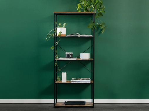 عکس استند کتابخانه فلزی کوچک و ساده مدل DF229