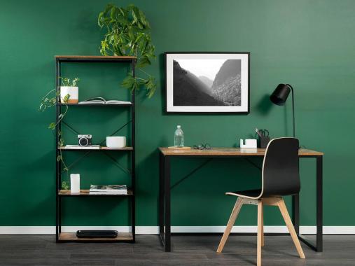 عکس استند کتابخانه فلزی کوچک و ساده مدل DF229