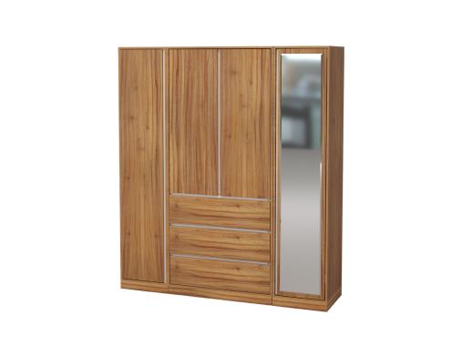 عکس کمد لباس ام دی اف متحرک سه تکه DL1