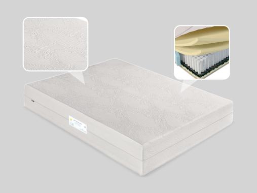 عکس تشک دونفره مموری فوم فنر منفصل رویال آسایش مدل دُرا