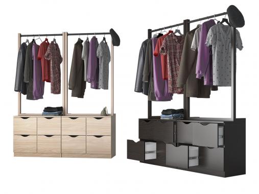 عکس دراور لباس هشت کشو با رگال DR292