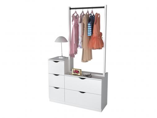 عکس دراور جالباسی 5 کشو ام دی اف DR294