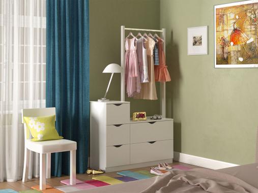 عکس دراور جالباسی 5 کشو ام دی اف DR294