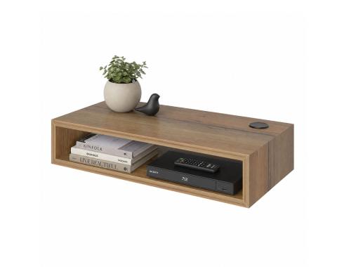 عکس شلف دیواری تلویزیون کوچک و ساده DT140