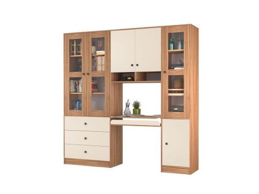 عکس میز تحریر کتابخانه دار جادار M566