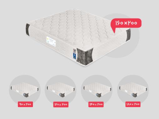 عکس تشک طبی دونفره ماساژور دار رویال آسایش مدل دیانا