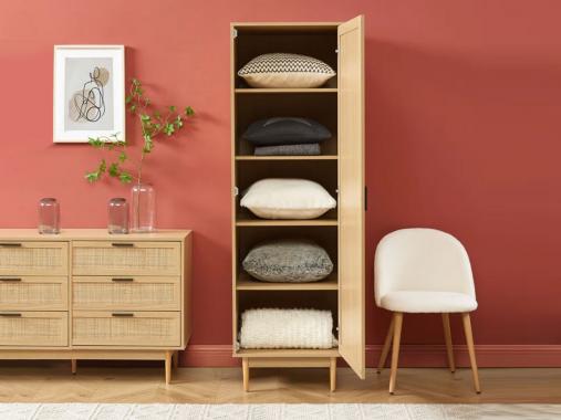 عکس کمد حصیری ام دی اف کوچک DL294