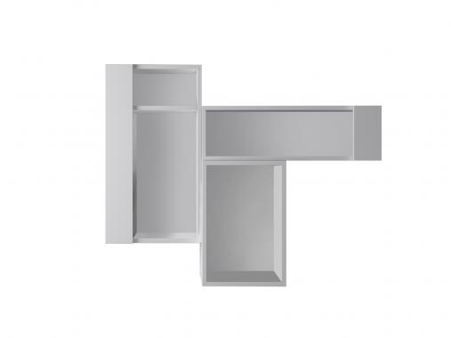 عکس شلف دیواری ام دی اف جای گلدان D92