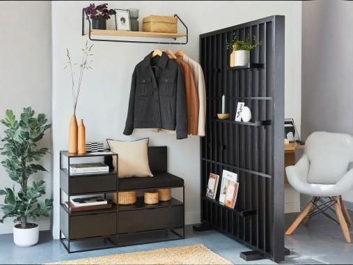 عکس پارتیشن چوبی برای پذیرایی HPM216