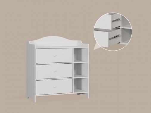 عکس سرویس خواب تک نفره سفید پسرانه هومان