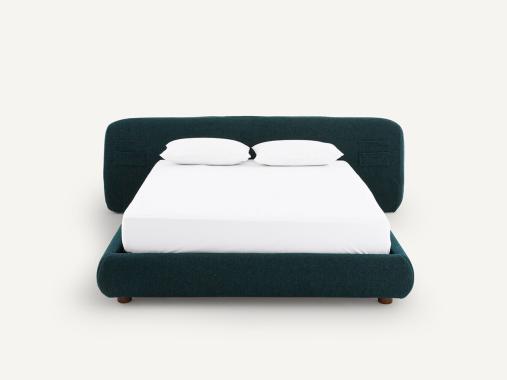 عکس تخت هتلی بزرگ تاج دار BH709