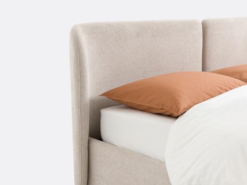 عکس تخت هتلی دونفره تمام پارچه اسپرت BH711