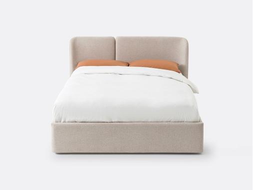 عکس تخت هتلی دونفره تمام پارچه اسپرت BH711