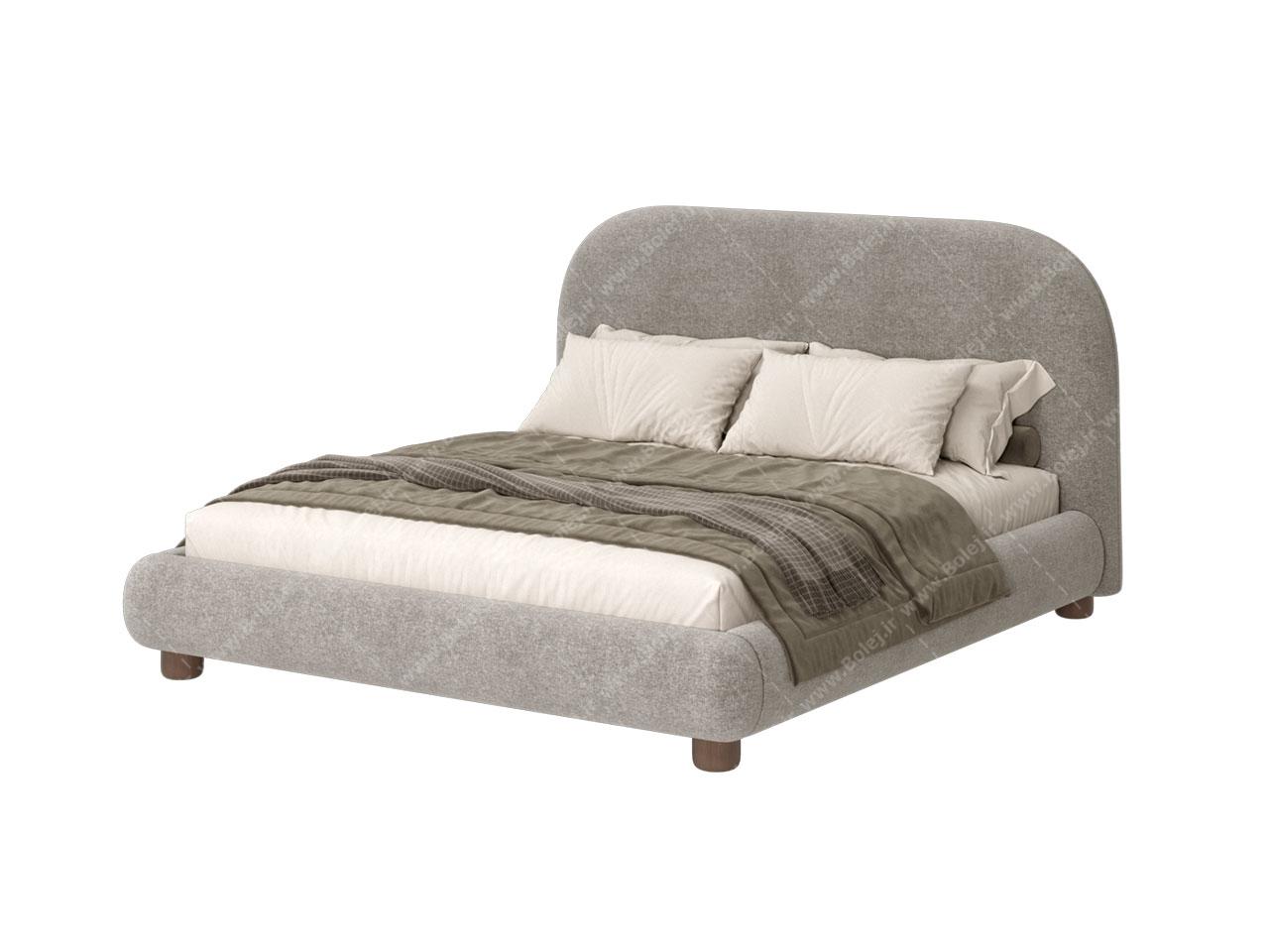 عکس تخت تدی دو نفره هتلی پایه دار BD687