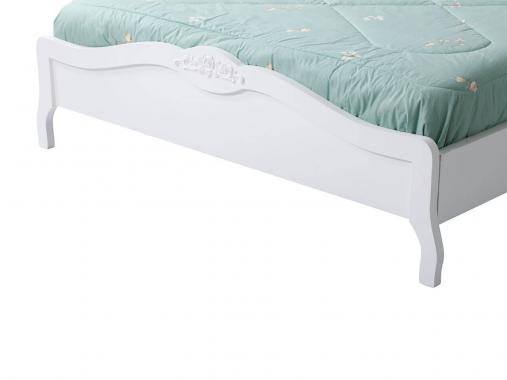 سرویس خواب چوبی سفید مدل آیلار