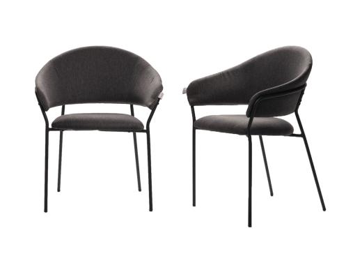 عکس صندلی ناهار خوری تکی مدرن فلزی JZ63