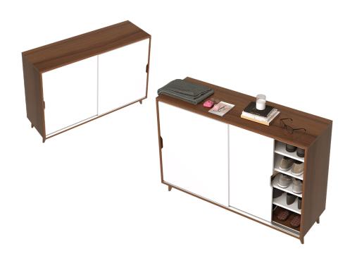 عکس جاکفشی ریلی کشویی آپارتمانی KF788