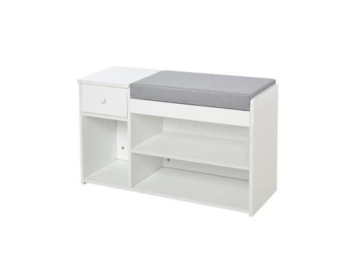 عکس جاکفشی آپارتمانی نشیمن دار سفید KF774