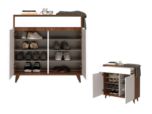 عکس جاکفشی آپارتمانی دو درب باریک KF786