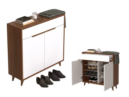 عکس جاکفشی آپارتمانی دو درب باریک KF786