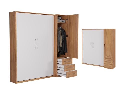 عکس تخت تاشو دونفره کمدی ساده KM20