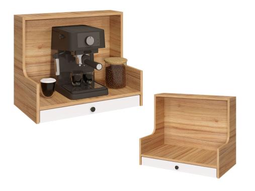 عکس کافی بار روی کابینت ساده CB246