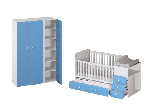 عکس تخت و کمد نوزاد اسپرت ایکیا NB642