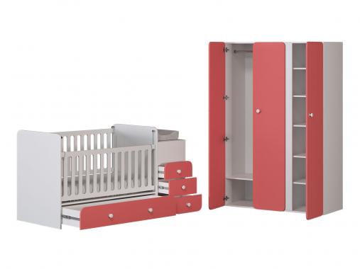 عکس تخت و کمد نوزاد اسپرت ایکیا NB642