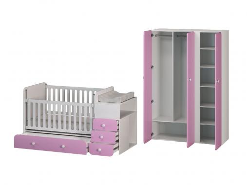 عکس تخت و کمد نوزاد اسپرت ایکیا NB642