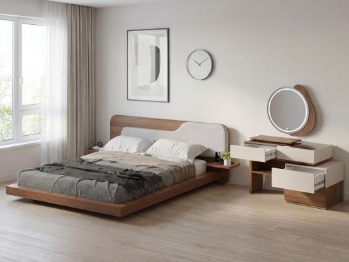 عکس سرویس خواب مدرن دونفره ام دی اف کیان