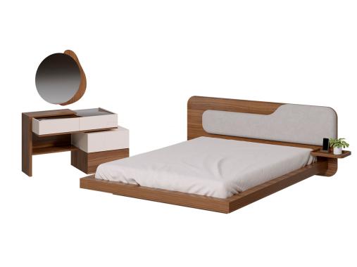 عکس تخت خواب دو نفره معلق مدل کیان