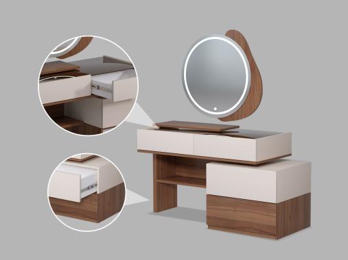 عکس میز آرایش مینیمال مدرن مدل کیان