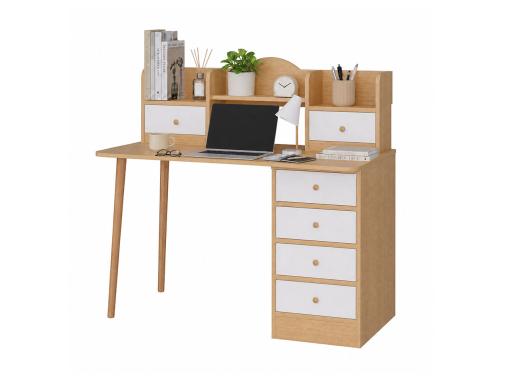 عکس میز تحریر کتابخانه دار جادار مدل M574