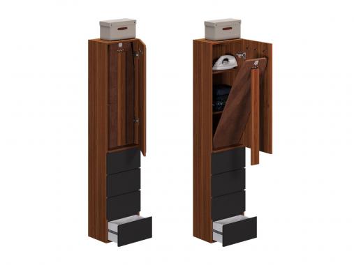 عکس میز اتو ایستاده تاشو کشودار MR725