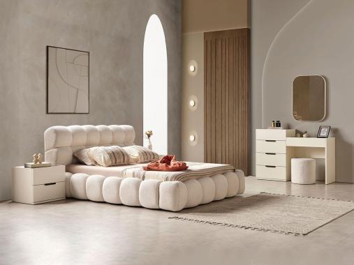 عکس سرویس خواب تدی دونفره مینیمال ماهلین