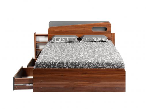 عکس جدید تختخواب باکس دار دونفره متین