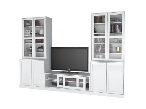 عکس تی وی روم مینیمال کتابخانه دار TW527